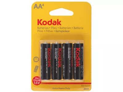 Батарейка Kodak Extra R6 AA BL4 Heavy Duty 1.5V (4/80/400/26400)