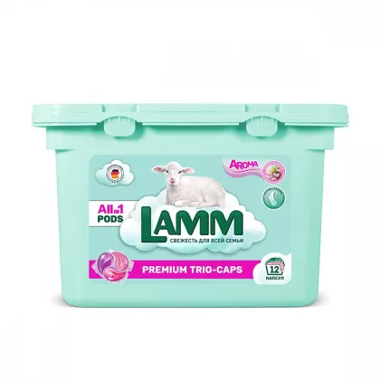 Капсулы для стирки LAMM "Aroma" 12 шт