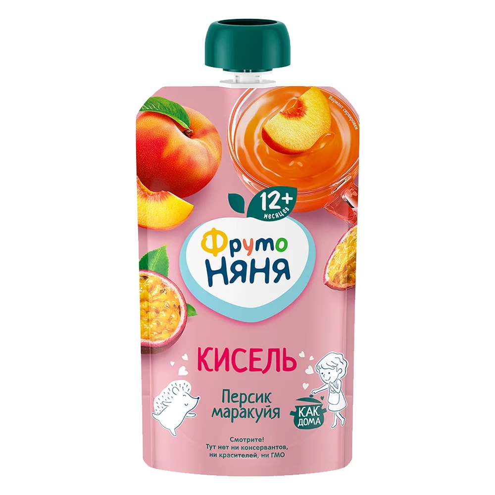 Кисель ФРУТОНЯНЯ персик-маракуйя 130 г