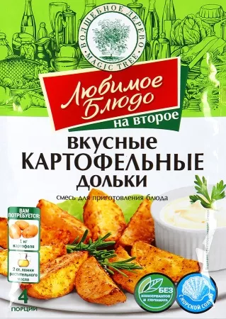 Смесь сухая ВОЛШЕБНОЕ ДЕРЕВО "Любимое блюдо" вкусные картофельные дольки 25 г