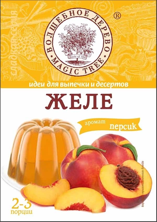 Желе ВОЛШЕБНОЕ ДЕРЕВО "Персик" 50 г