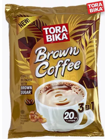 Кофейный напиток растворимый TORABIKA Brown Coffeе 3в1 25 г