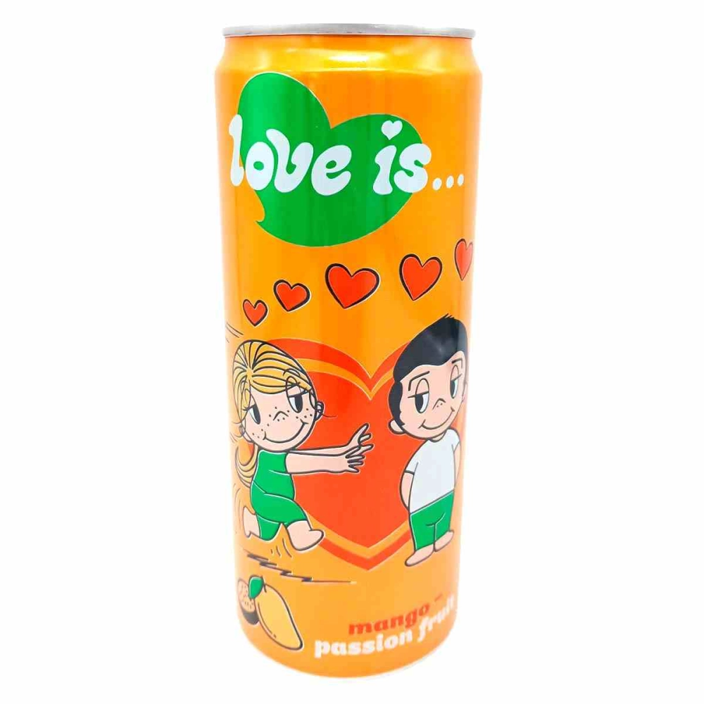 Напиток LOVE IS манго и маракуйя газированный 0,33 л