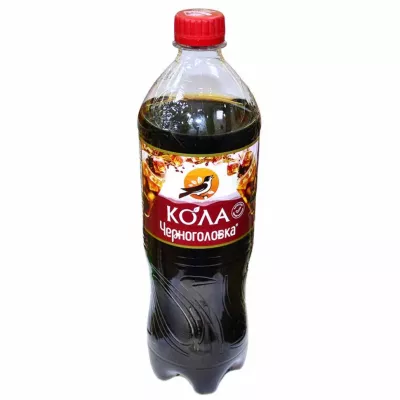 Напиток ЧЕРНОГОЛОВКА "Кола" газированный 1 л