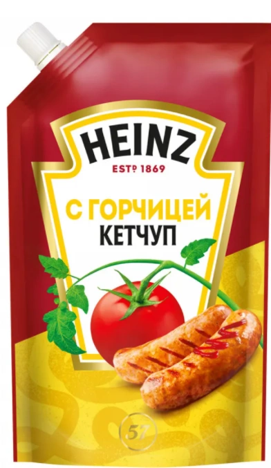 Кетчуп HEINZ с горчицей 320 г