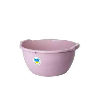 Миска  пластмассовая 3л  розовый