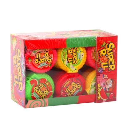 Жевательная резинка SUPER ROLL ассорти 12 г