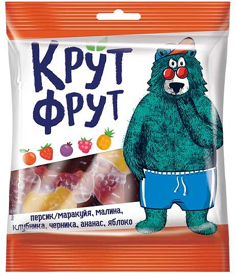 Мармалад жевательный КРУТ ФРУТ "Озорные мишки" 30 г