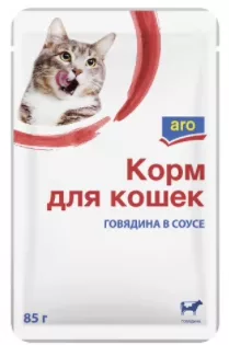 ARO говядина в соусе 85 г