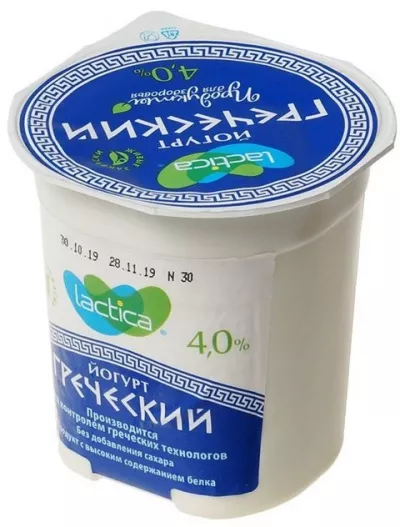 Йогурт LACTICA "Греческий" 120 г 4%