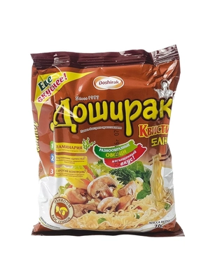 Лапша ДОШИРАК "Квисти" со вкусом грибов 70 г
