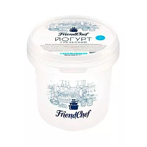 Йогурт FRIENDCHEF греческий без наполнителя 3 кг 7%