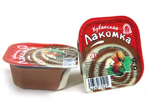 Паста КУБАНСКАЯ ЛАКОМКА шоколадно-ореховая 50 г