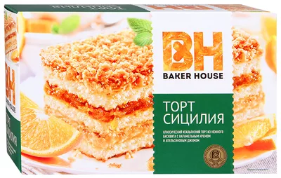 Торт BAKER HOUSE "Сицилия" 350 г