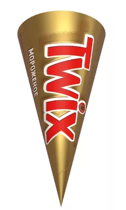 Мороженое TWIX двухслойное с какао-порошком, с карамелью, рисовыми шариками 68 г 5%