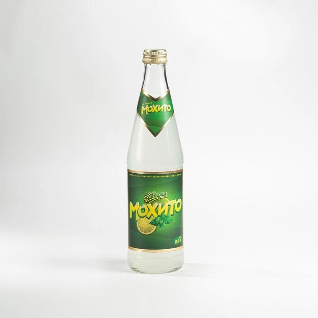 Напиток БАВАРИЯ &laquo;Мохито&raquo; газированный 0,45 л, стеклянная бутылка