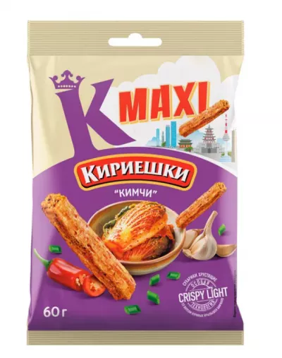 Сухарики КИРИЕШКИ "Maxi" кимчи 60 г