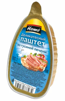 Паштет HAME "Деликатесный" из гусиной печени 105 г