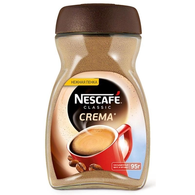 Кофе растворимый NESCAFE "Classic Crema" 95 г
