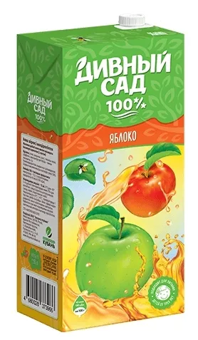 Нектар ДИВНЫЙ САД яблоко 1 л