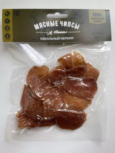 МЯСТОРГ Чипсы из свинины острые 50гр