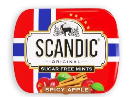 Драже SCANDIC "Яблоко"  без сахара 14 г