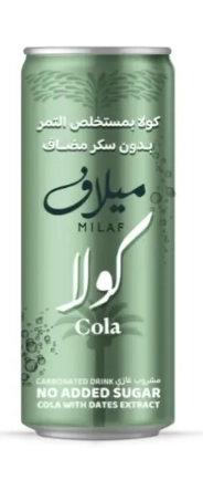Напиток MILAF "Cola" с экстрактом финика газированный 0.24 л