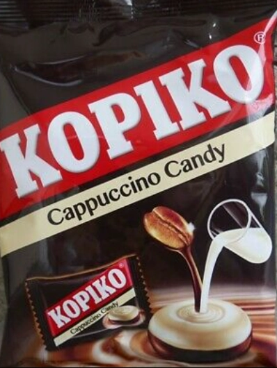 Леденец KOPIKO "Cappucino Candy" со вкусом капучино 100 г
