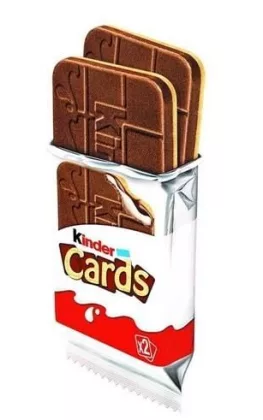 Пирожное KINDER "Cards" с нежной начинкой 25.6 г