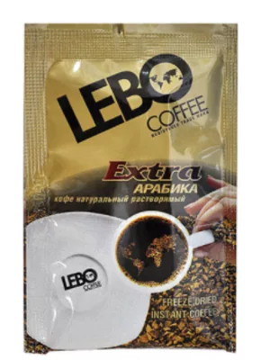 Кофе растворимый LEBO COFFEE Extra Арабика 2 г