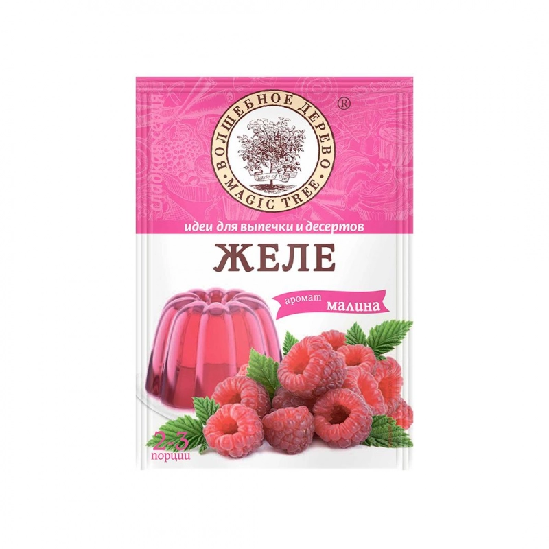 Желе ВОЛШЕБНОЕ ДЕРЕВО "Малина" 50 г