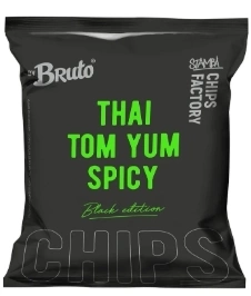 Чипсы BRUTO со вкусом "Том ям" 80 г