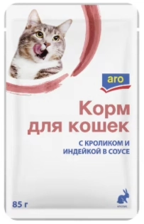 ARO с кроликом и индейкой 85 г