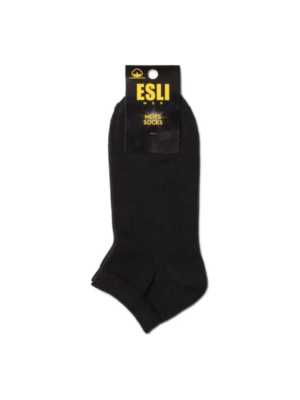 Носки муж. ESLI (короткие) 19С-146СПЕ (000, черный, р.25-27)
