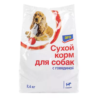 ARO с говядиной для собак 2.4 кг