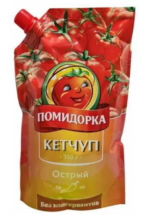 Кетчуп ПОМИДОРКА острый 350 г