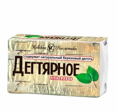 Невская Косметика Мыло туалетное Дегтярное уп. 140 г