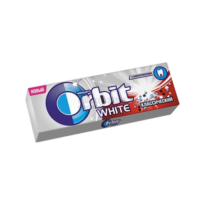 Жевательная резинка ORBIT White классический 13,6 г