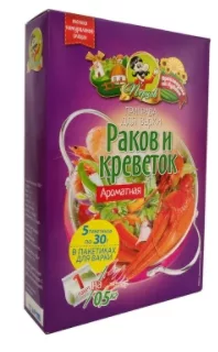 Приправа ПЕРЦОВ для креветок и раков 5х30 г