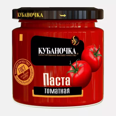 Паста томатная КУБАНОЧКА 200 г с/б