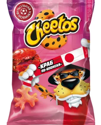 Кукурузные палочки CHEETOS "Краб по-японски" 85 г