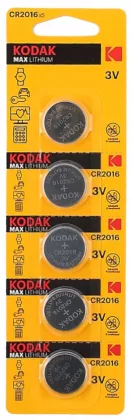 Батарейка KODAK Max Lithium CR2016 литиевая 1 шт.