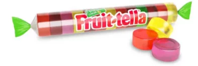 Мармелад жевательный FRUITTELLA со вкусами клубники, апельсина, лимона, малины, яблока 52 г