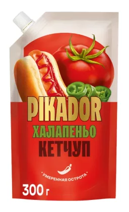 Кетчуп PIKADOR "Халапеньо" 300 г