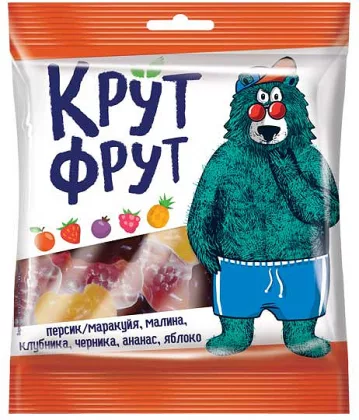 Мармалад жевательный КРУТ ФРУТ "Озорные мишки" 30 г