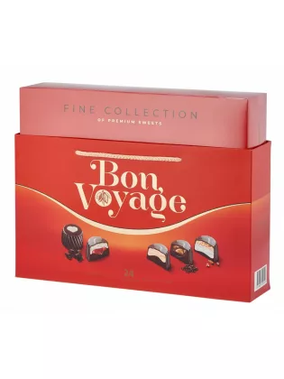 Конфеты BON VOYAGE Конфеты BON VOYAGE "Premium" ассорти красная 370 г