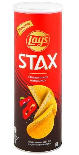 Чипсы LAY'S "Stax" пикантная паприка 140 г