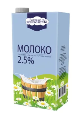 Молоко МОЛОЧНОЕ ВДОХНОВЕНИЕ ультрапастеризованное 1 л 2,5%