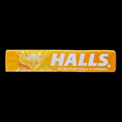 Карамель леденцовая HALLS Мед и лимон 25 г