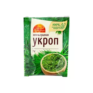 Укроп РУССКИЙ АППЕТИТ зелень сушеная 7 г